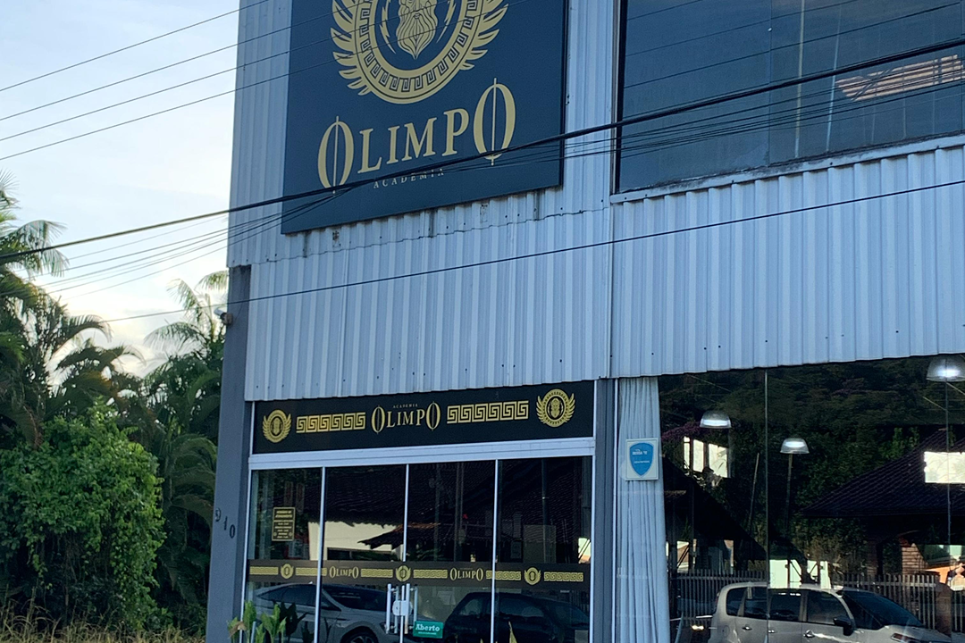Imagem da estrutura da academia