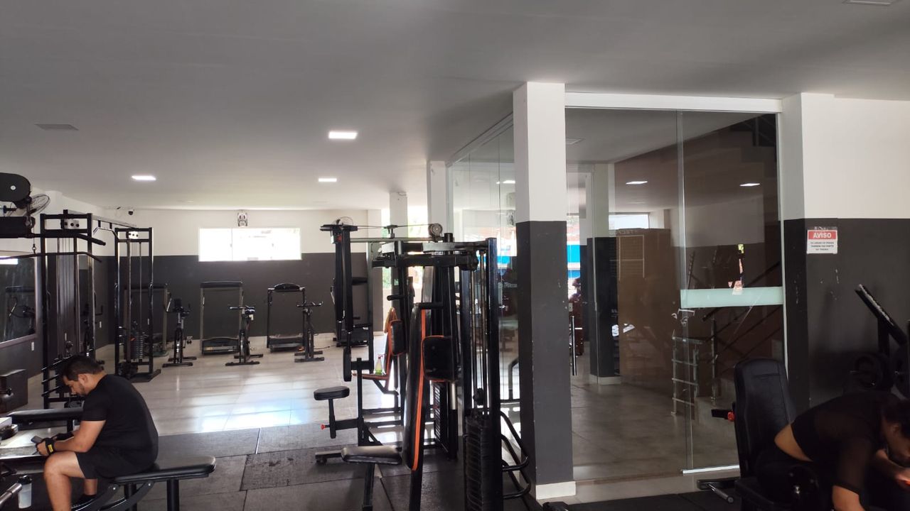 Imagem da estrutura da academia