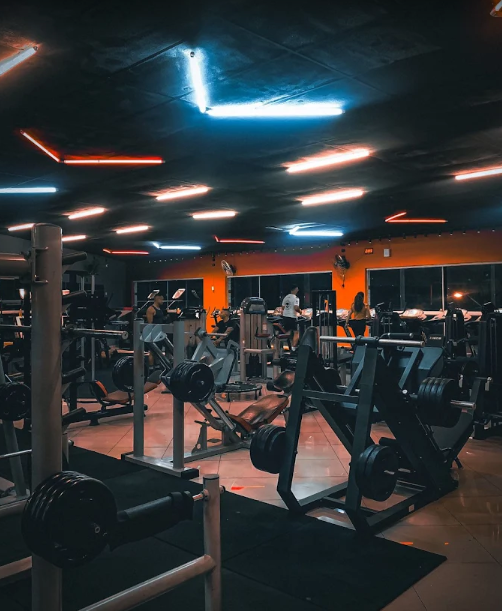 Imagem da estrutura da academia