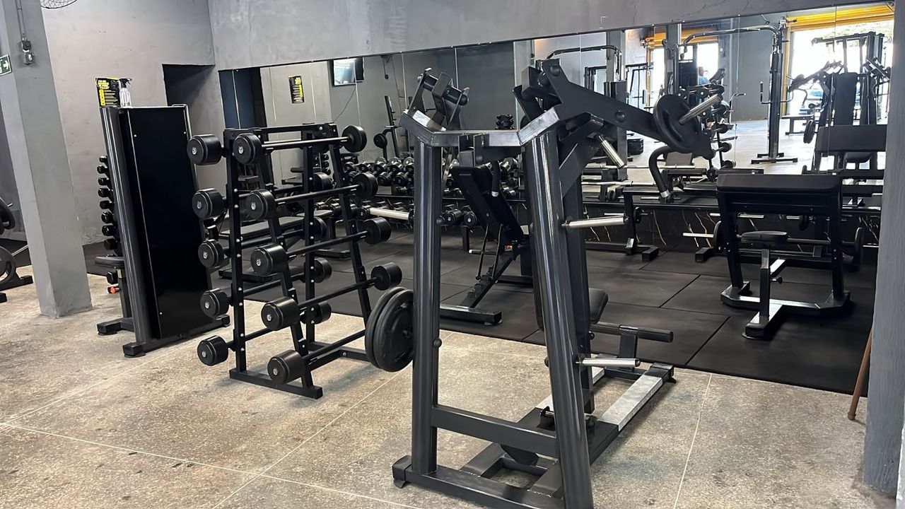 Imagem da estrutura da academia