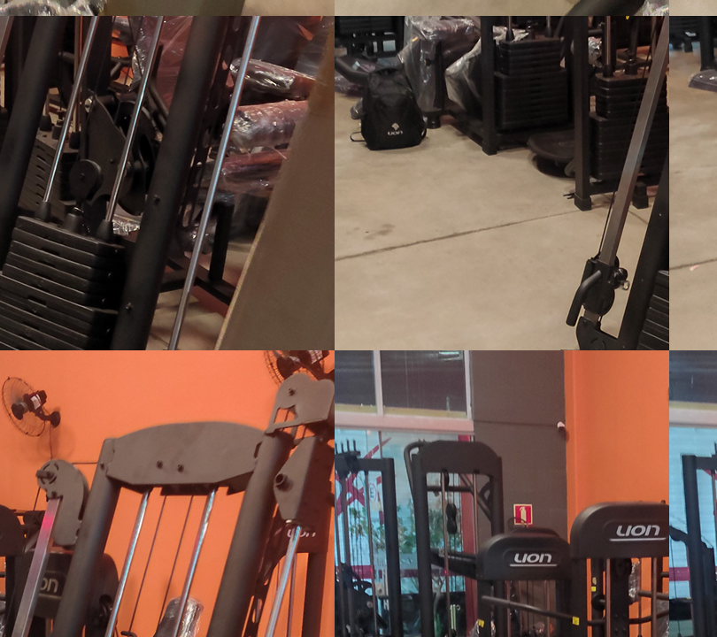 Imagem da estrutura da academia