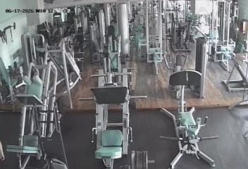 Imagem da estrutura da academia