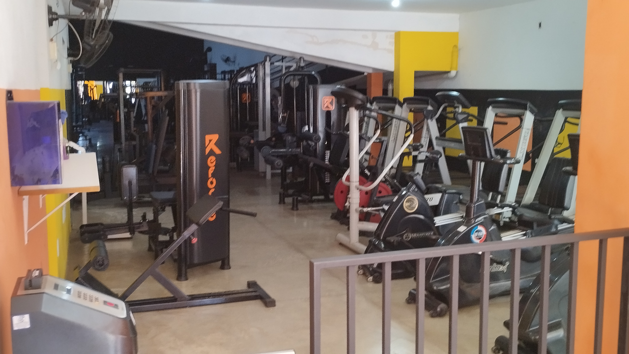 Imagem da estrutura da academia