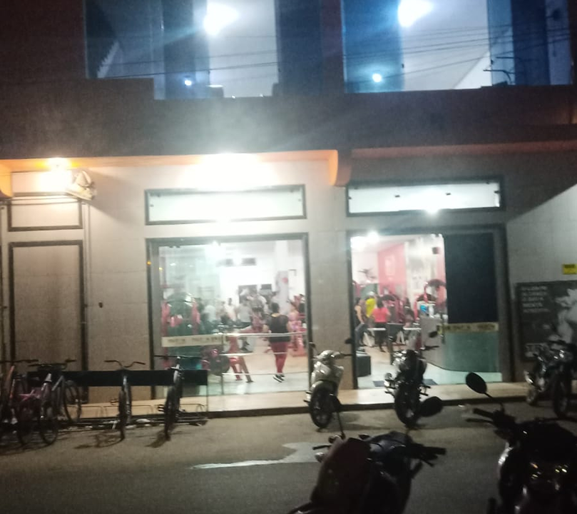 Imagem da estrutura da academia