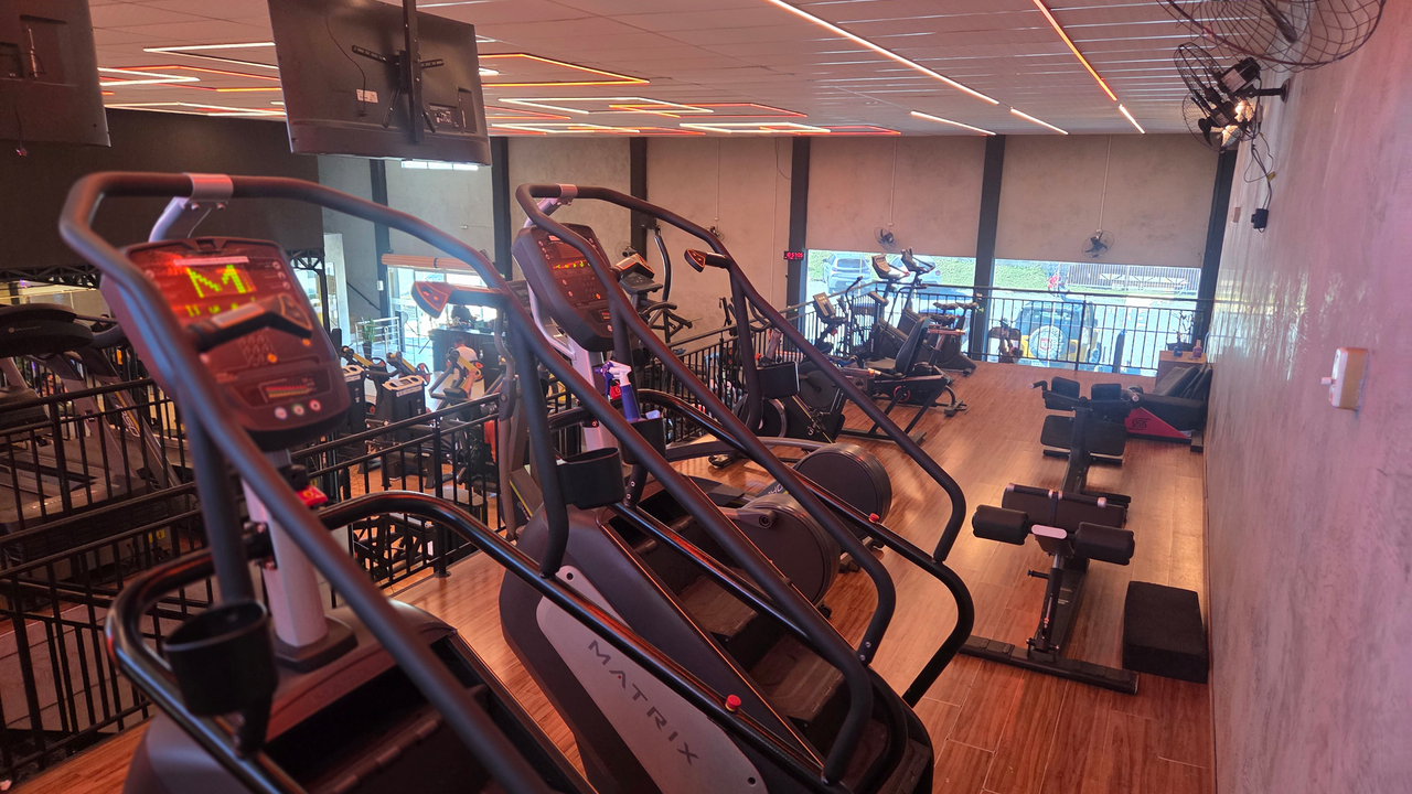 Imagem da estrutura da academia