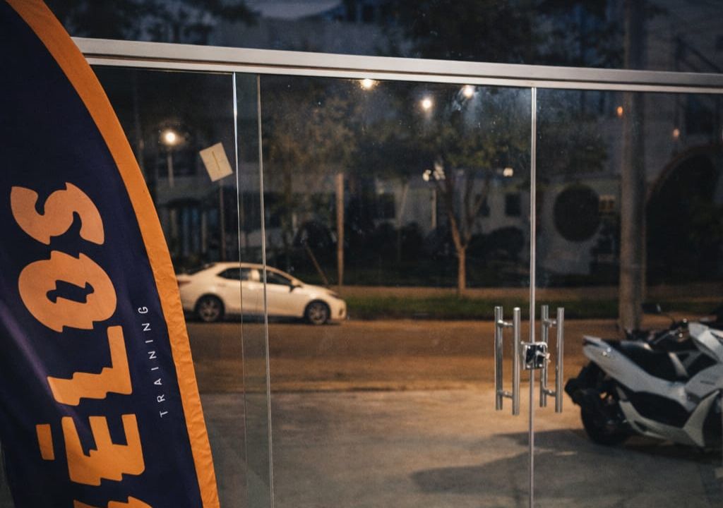 Imagem da estrutura da academia
