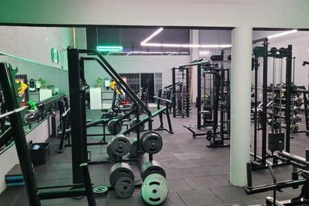 Imagem da estrutura da academia