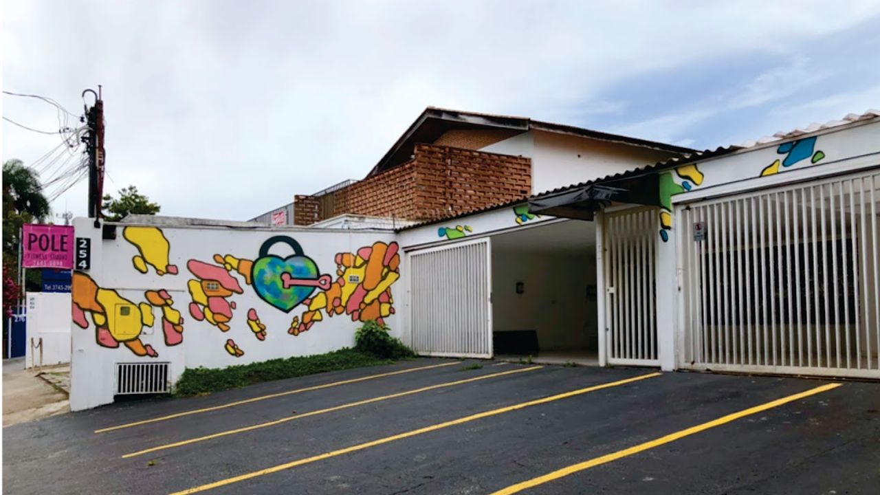 Imagem da estrutura da academia