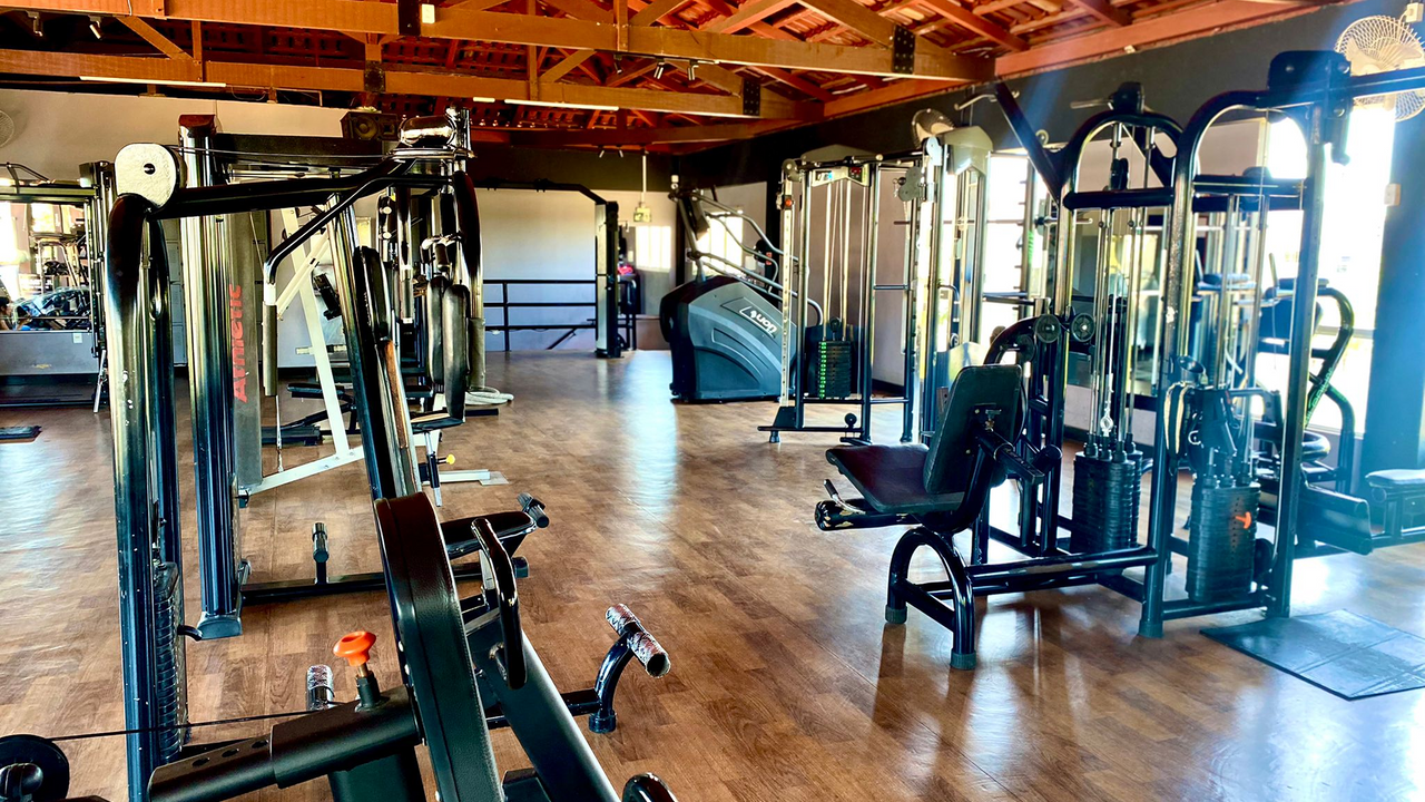 Imagem da estrutura da academia