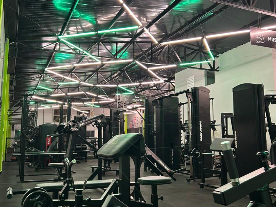 Imagem da estrutura da academia