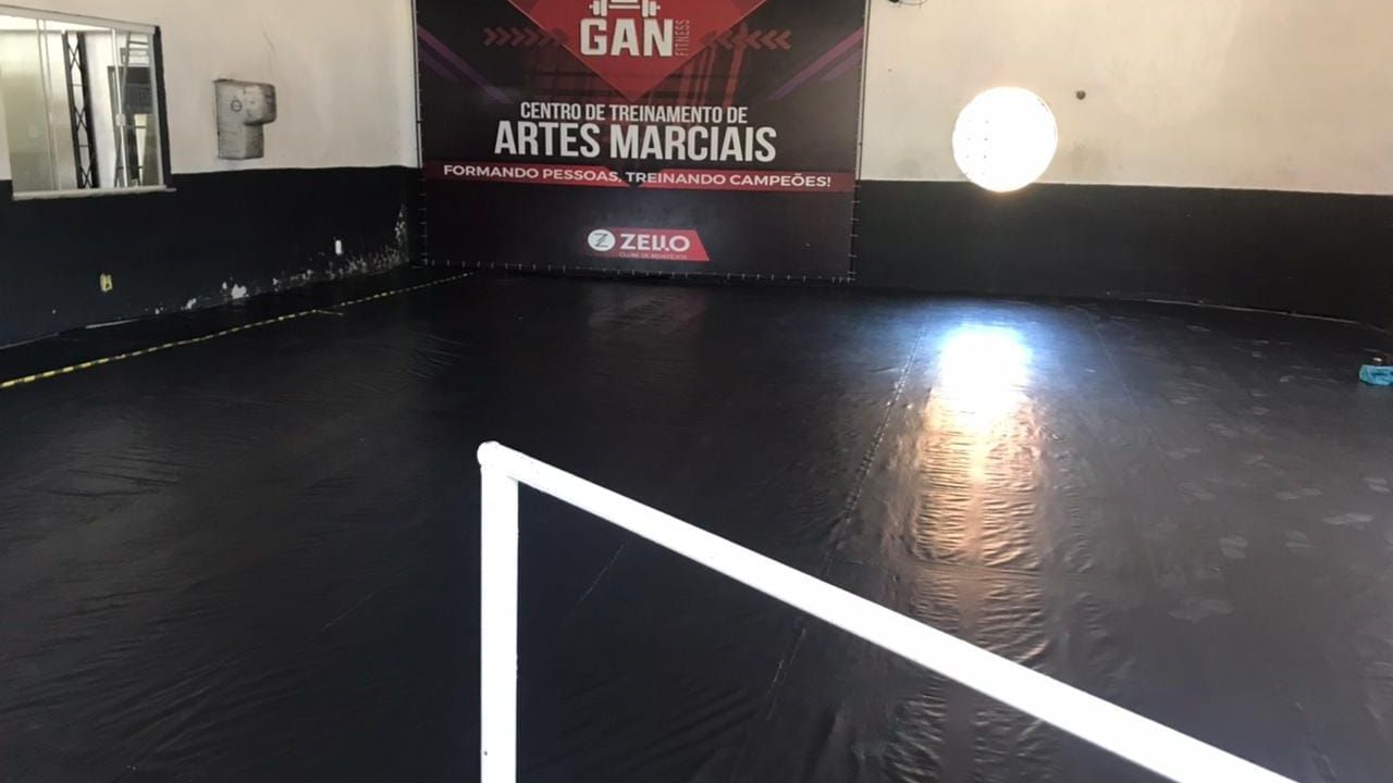 Imagem da estrutura da academia