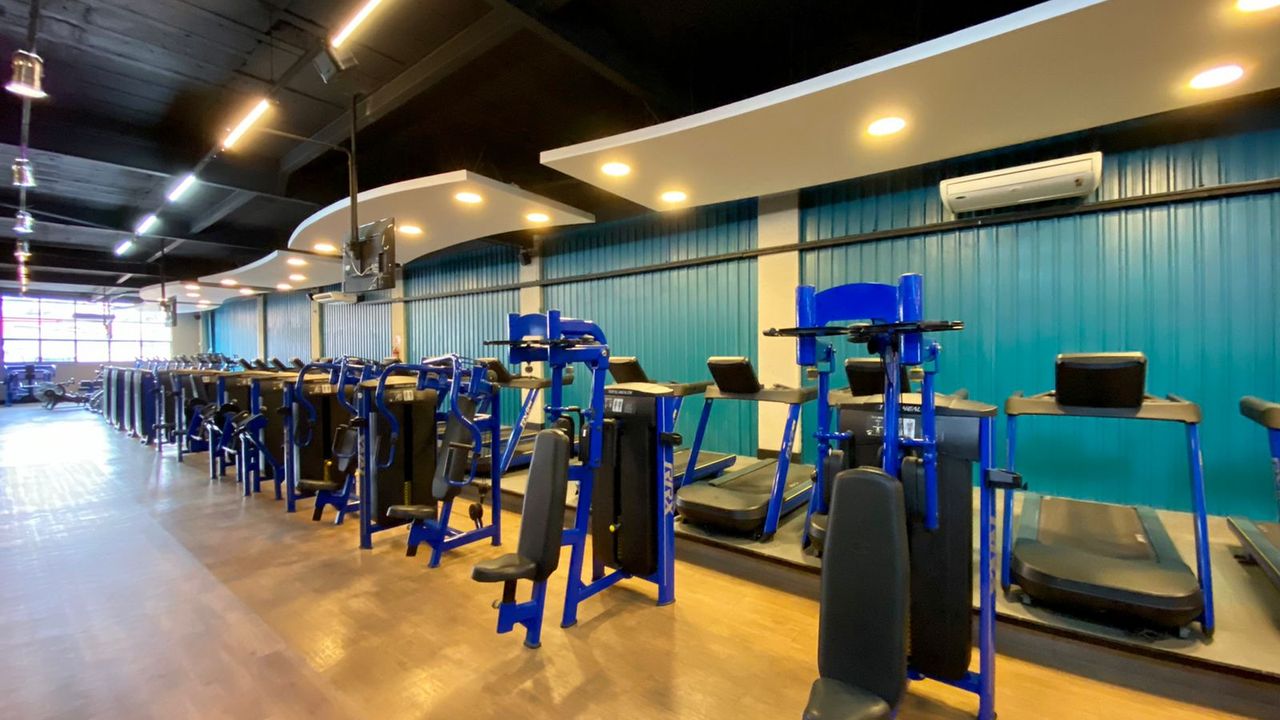 Imagem da estrutura da academia