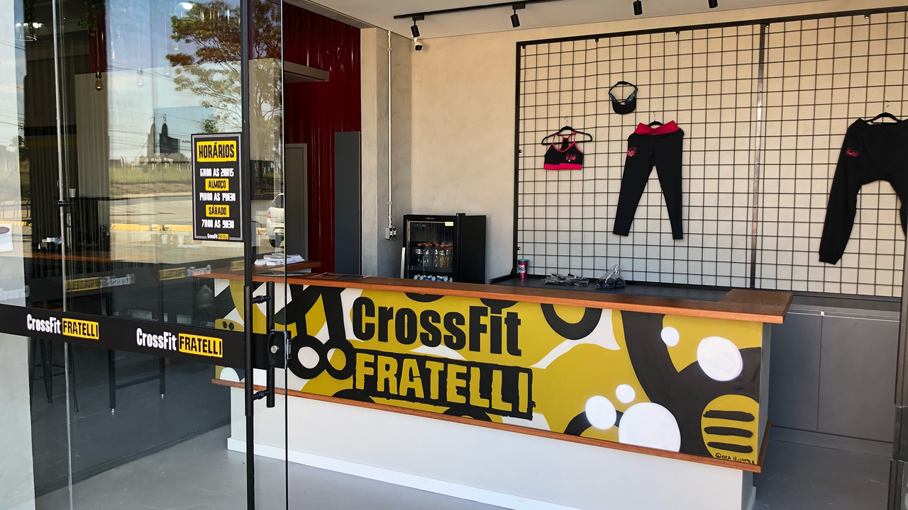 Imagem da estrutura da academia