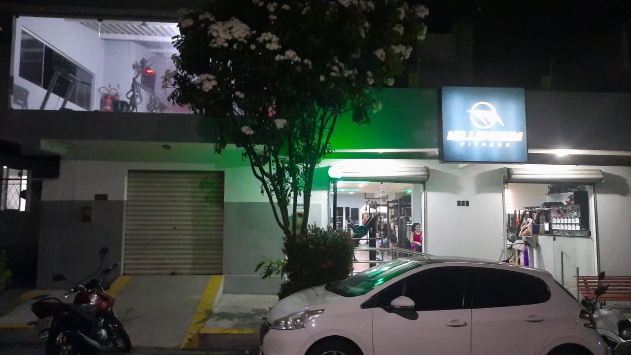 Imagem da estrutura da academia