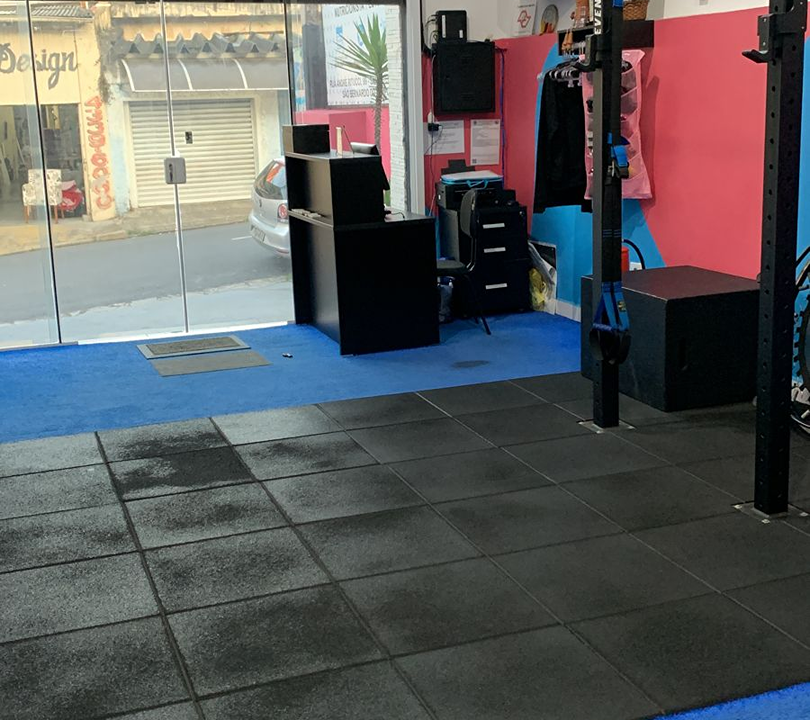 Imagem da estrutura da academia