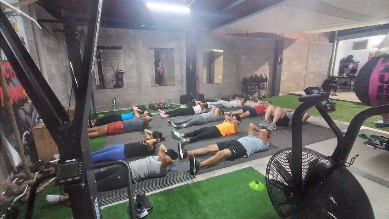 Imagem da estrutura da academia