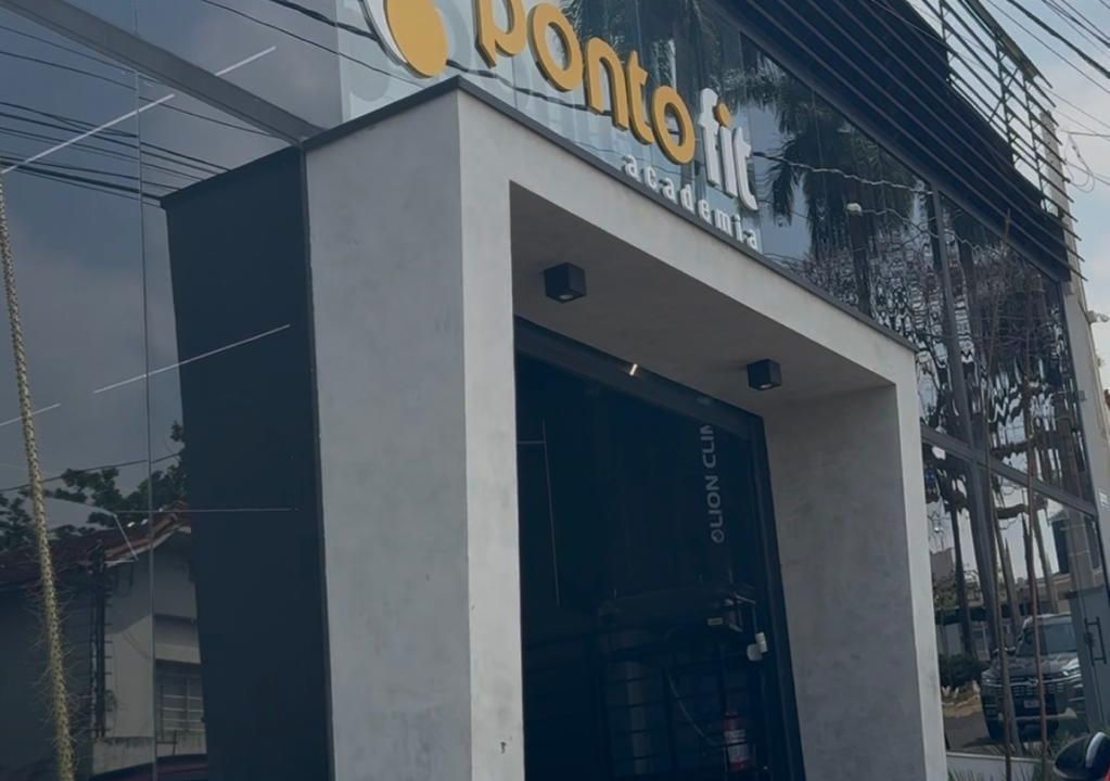 Imagem da estrutura da academia