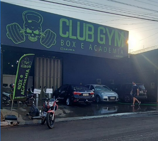 Imagem da estrutura da academia