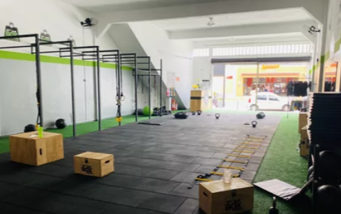 Imagem da estrutura da academia