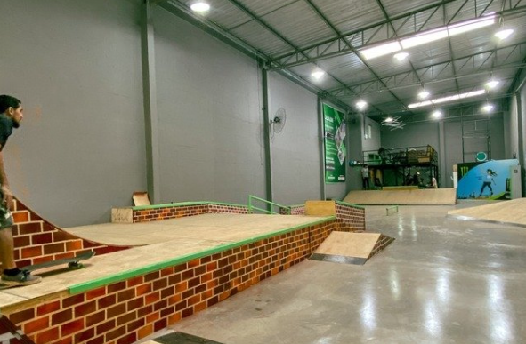 Imagem da estrutura da academia