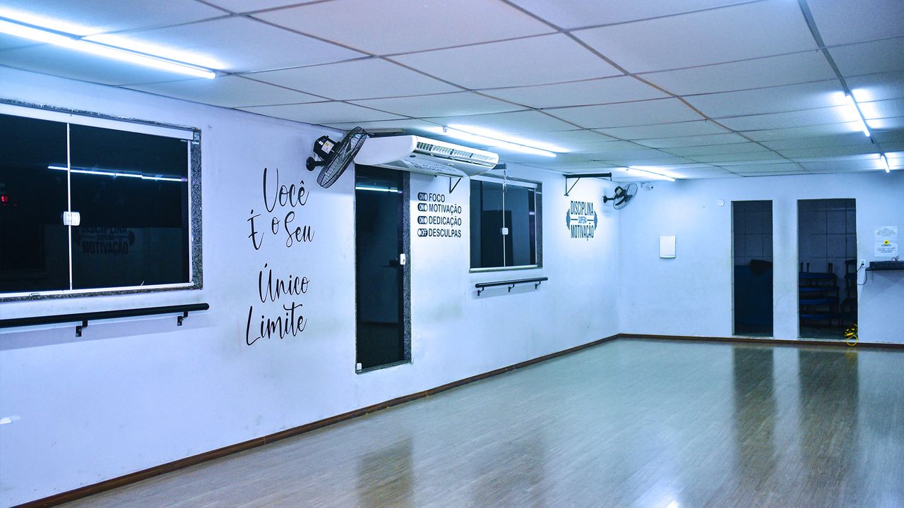 Imagem da estrutura da academia