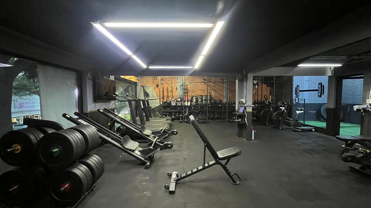 Imagem da estrutura da academia