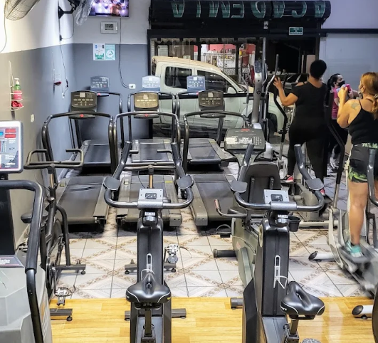 Imagem da estrutura da academia