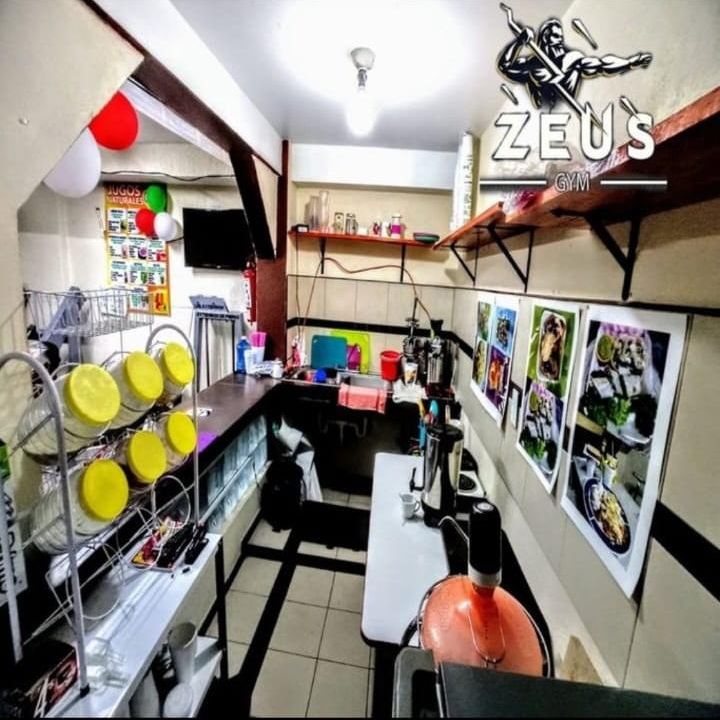Imagem da estrutura da academia
