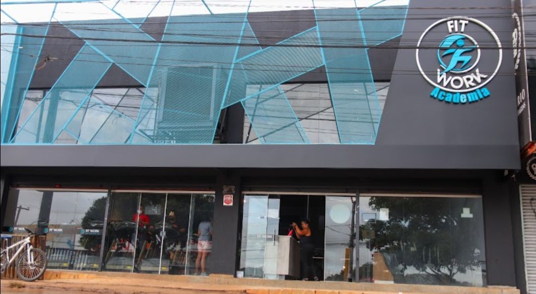 Imagem da estrutura da academia