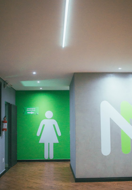 Imagem da estrutura da academia
