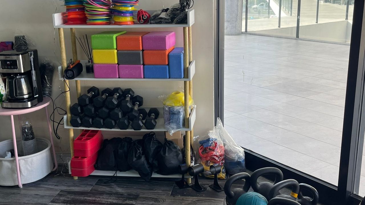 Imagem da estrutura da academia