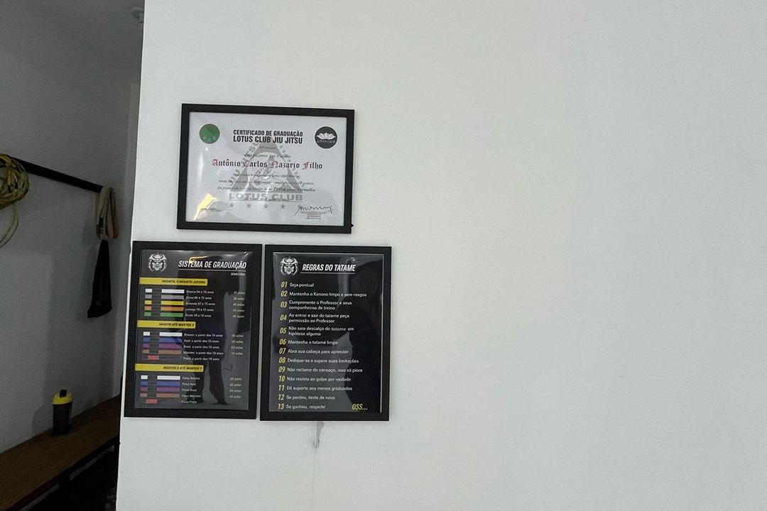 Imagem da estrutura da academia