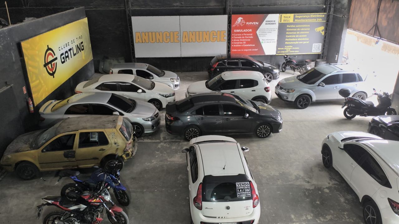 Imagem da estrutura da academia