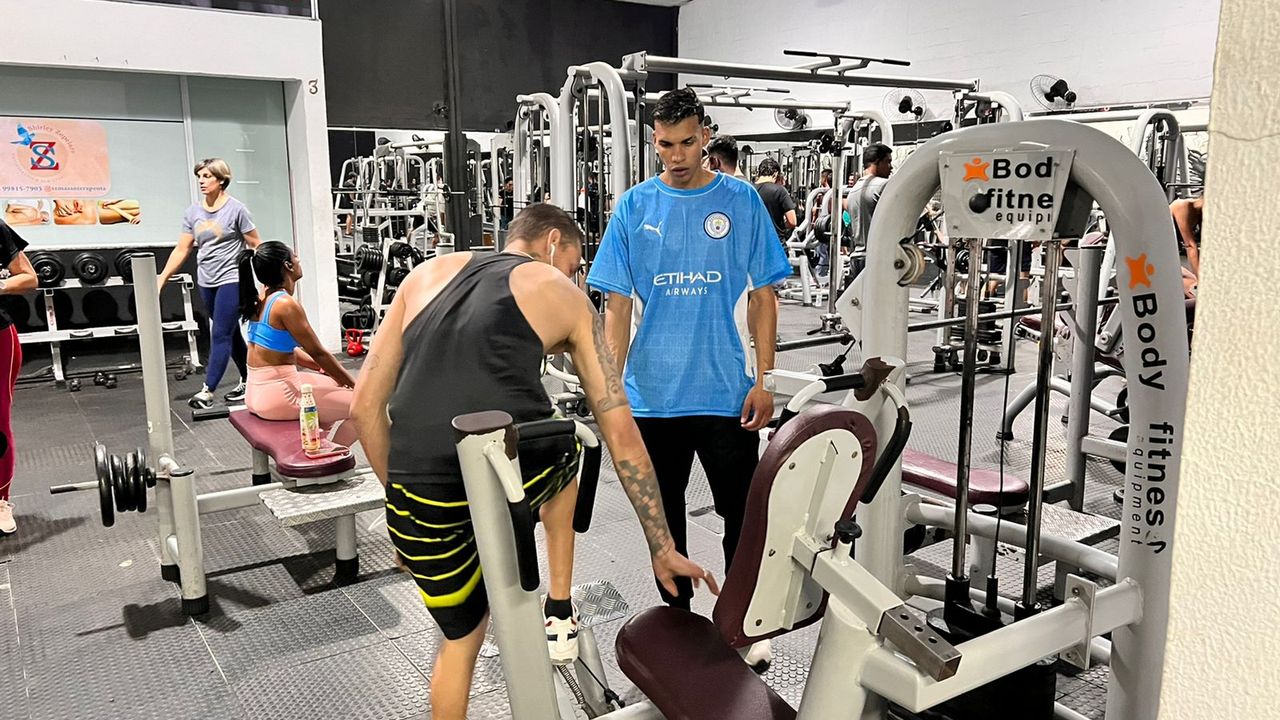 Imagem da estrutura da academia