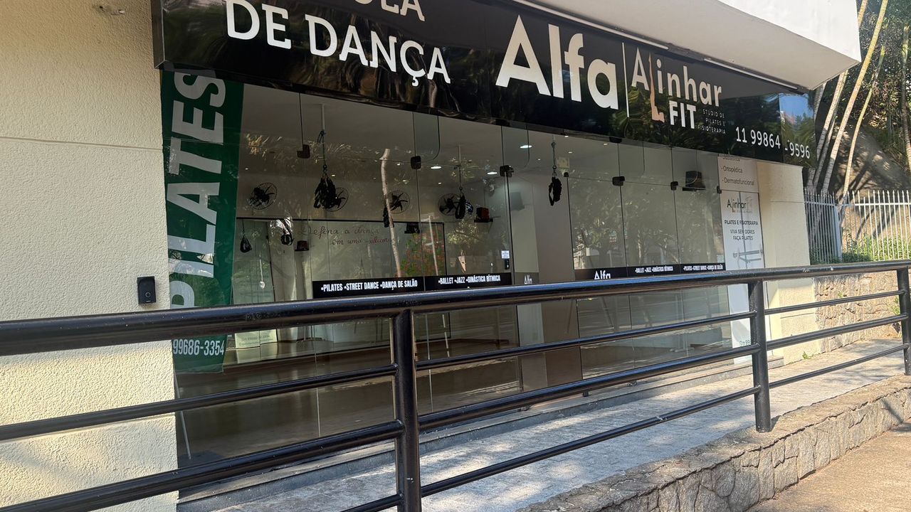 Imagem da estrutura da academia