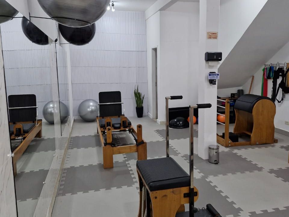 Imagem da estrutura da academia