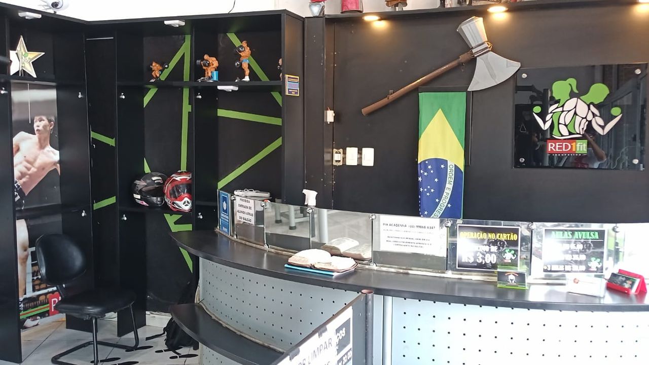 Imagem da estrutura da academia