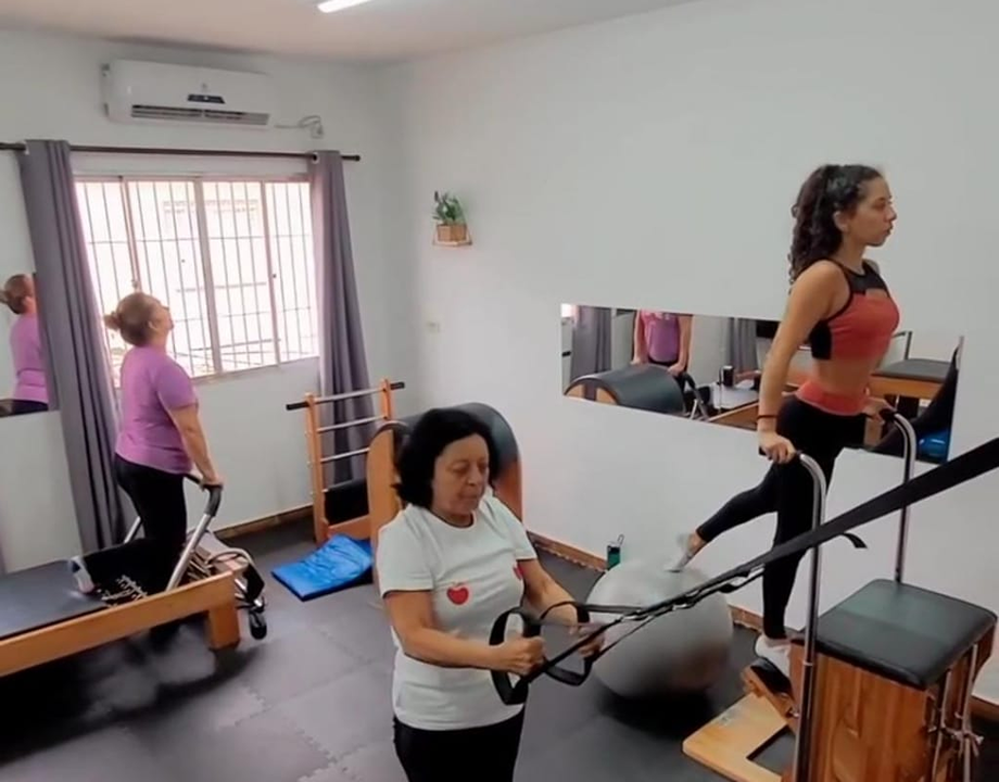 Imagem da estrutura da academia