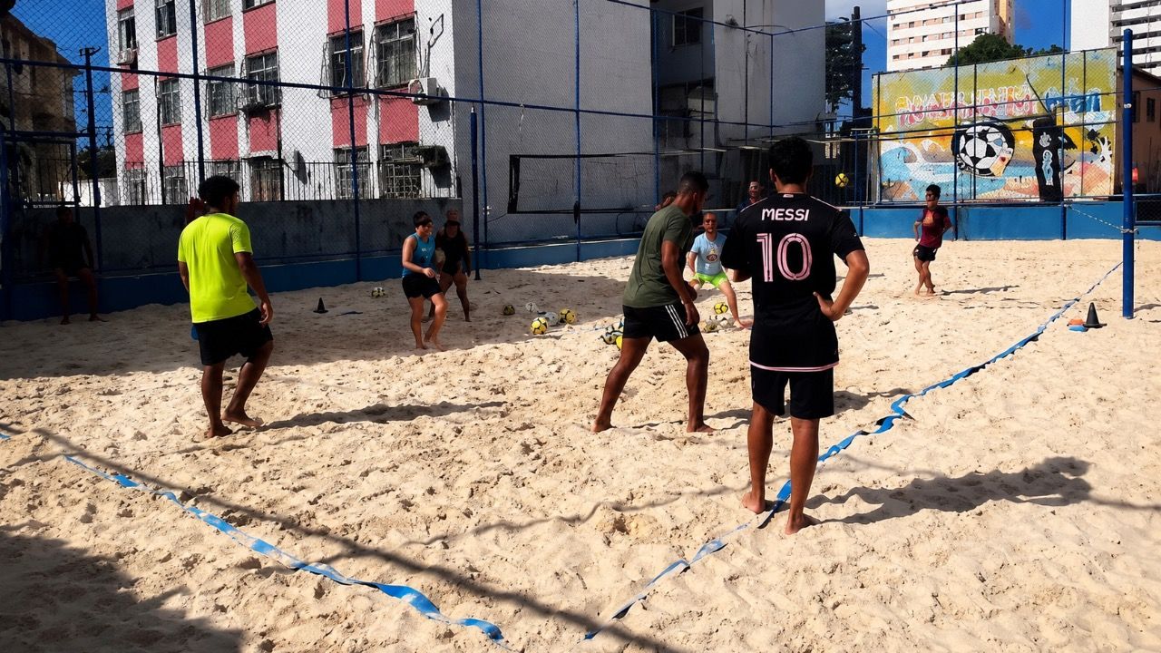 Imagem da estrutura da academia