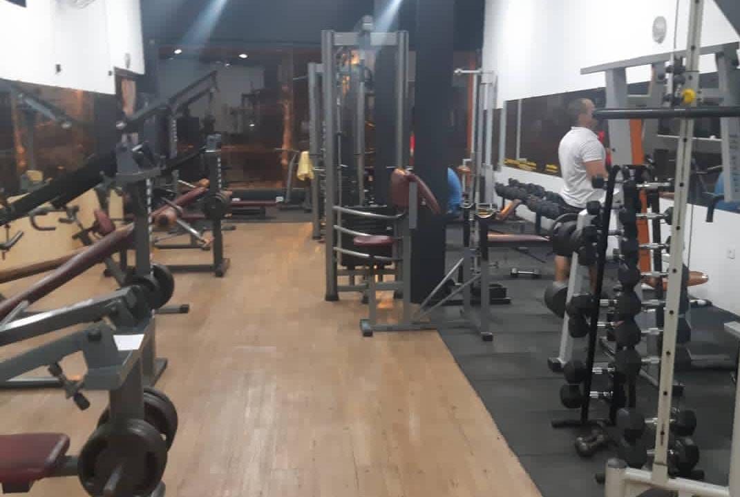 Imagem da estrutura da academia