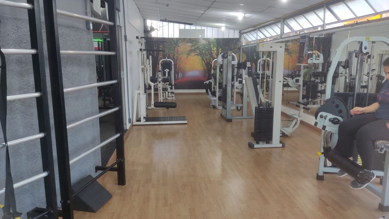 Imagem da estrutura da academia