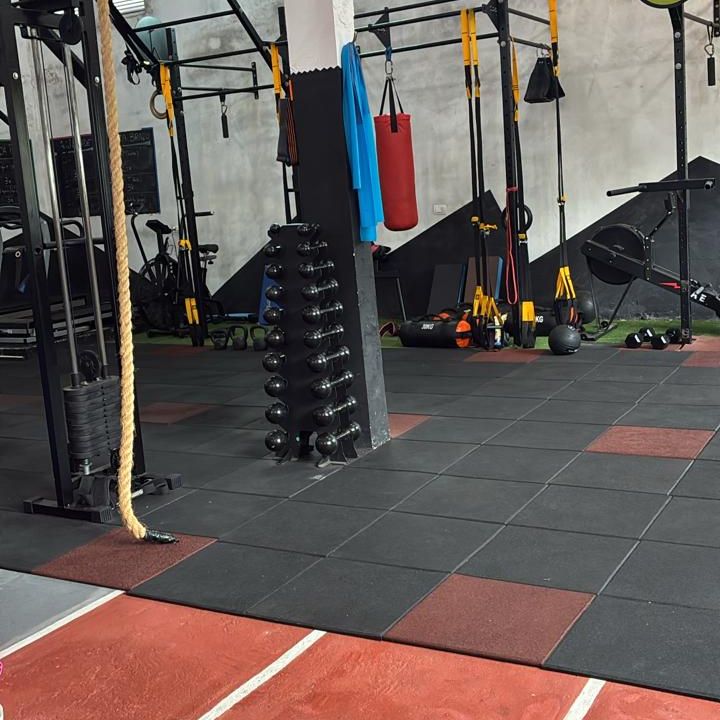 Imagem da estrutura da academia