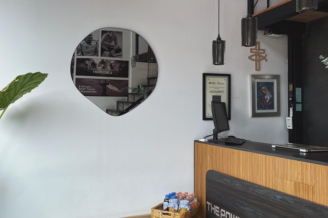 Imagem da estrutura da academia