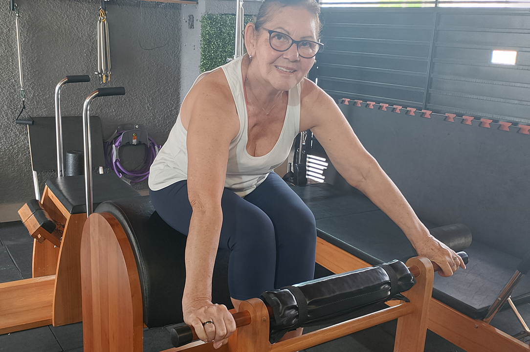 Imagem da estrutura da academia