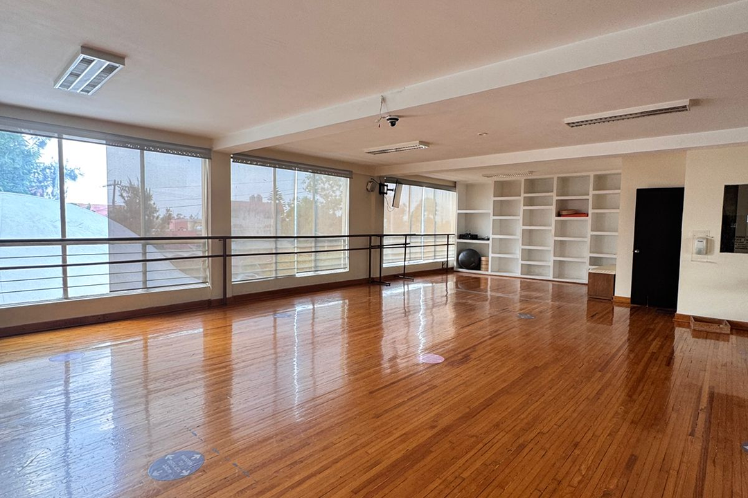 Imagem da estrutura da academia