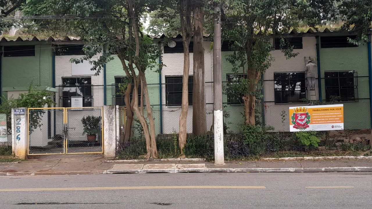 Imagem da estrutura da academia