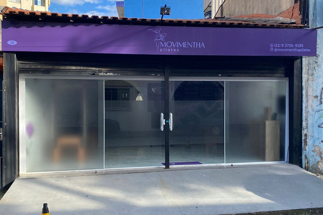 Imagem da estrutura da academia