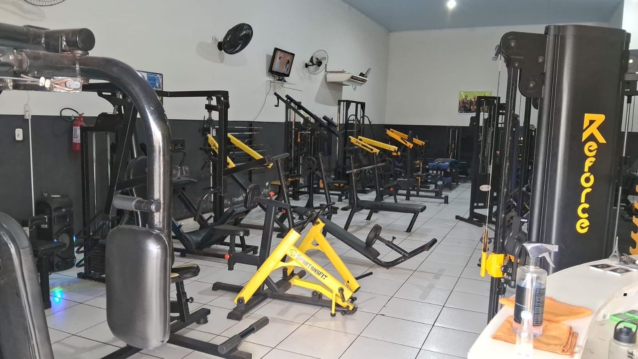 Imagem da estrutura da academia