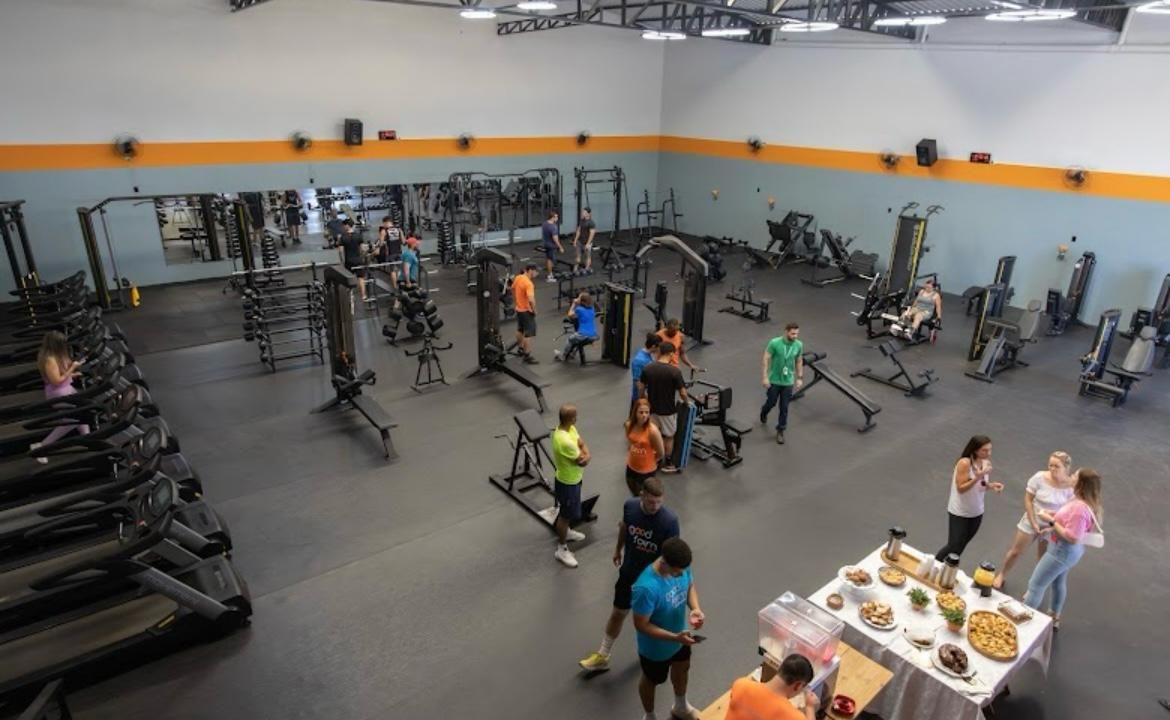 Imagem da estrutura da academia