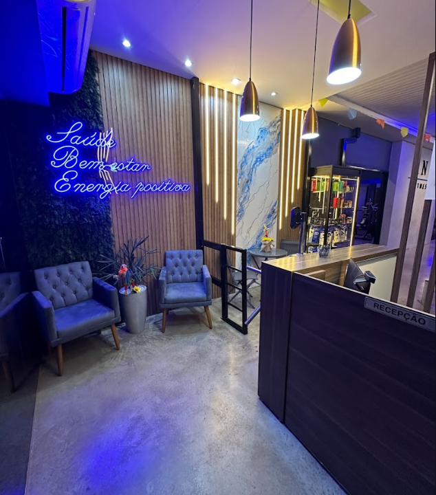 Imagem da estrutura da academia